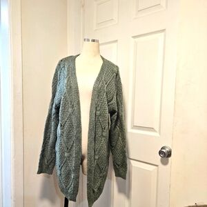 Entro Green Cardigan